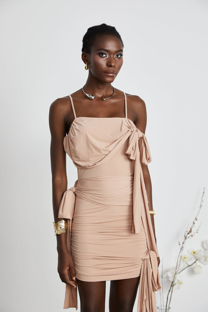 Levoire | Détails Asymétriques En Bande Robe Mini