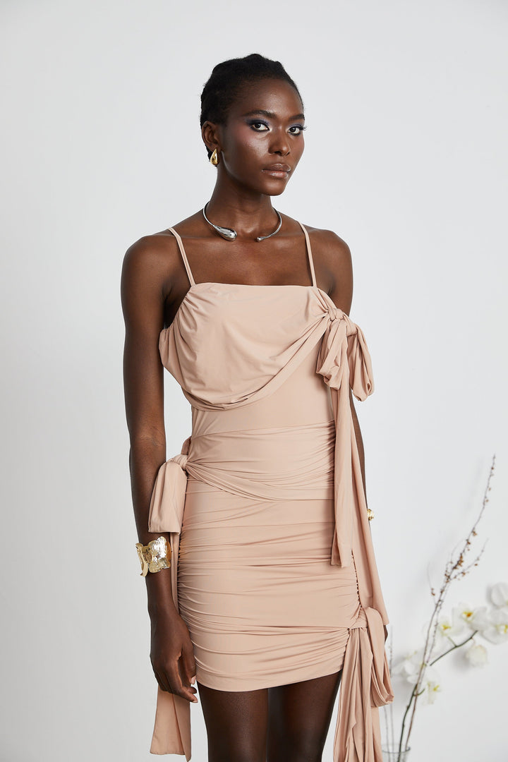 Levoire | Détails Asymétriques En Bande Robe Mini