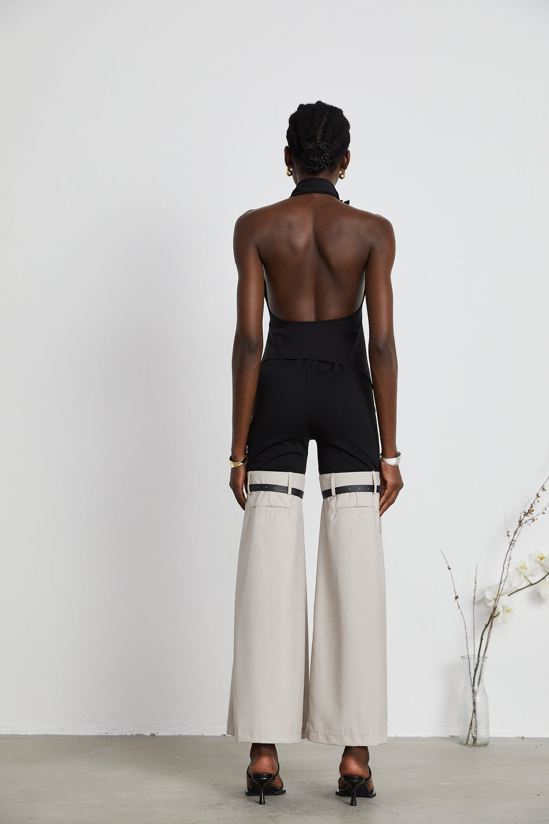 Levoire | Pantalons Flare Bicolores