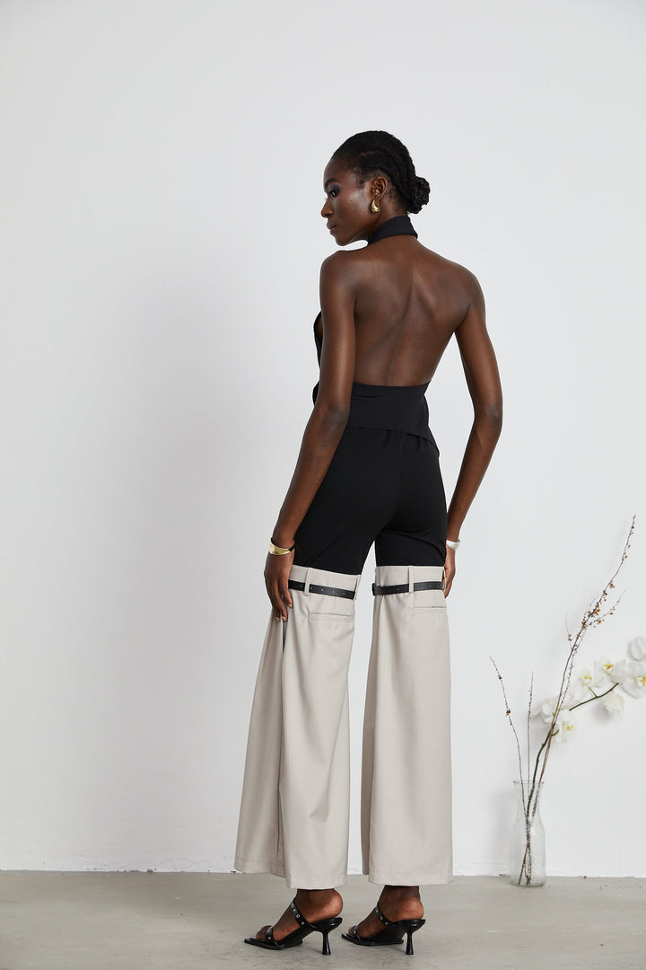 Levoire | Pantalons Flare Bicolores