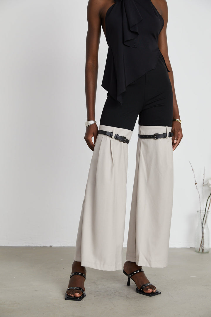 Levoire | Pantalons Flare Bicolores