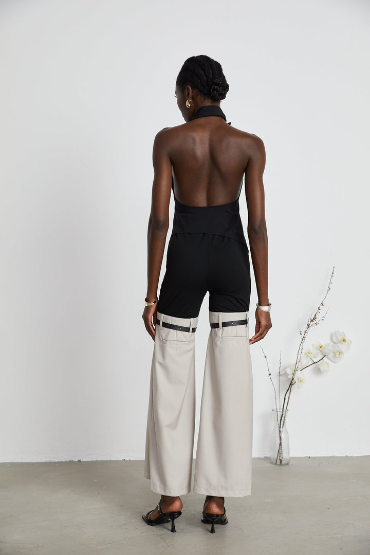 Levoire | Pantalons Flare Bicolores