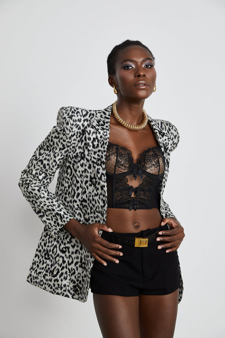 Levoire | Détail En Dentelle Top En Maille
