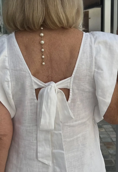 Levoire | Robe décontractée en coton et lin