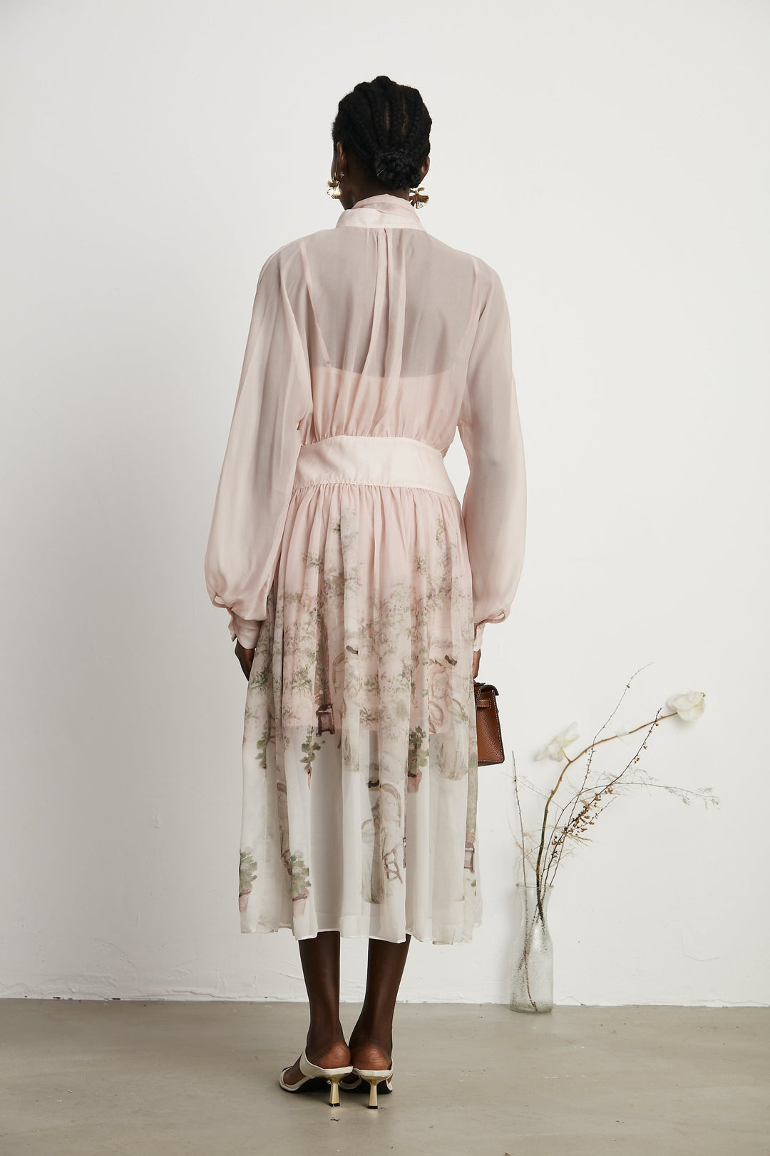 Levoire | Impression Naturelle Robe Midi