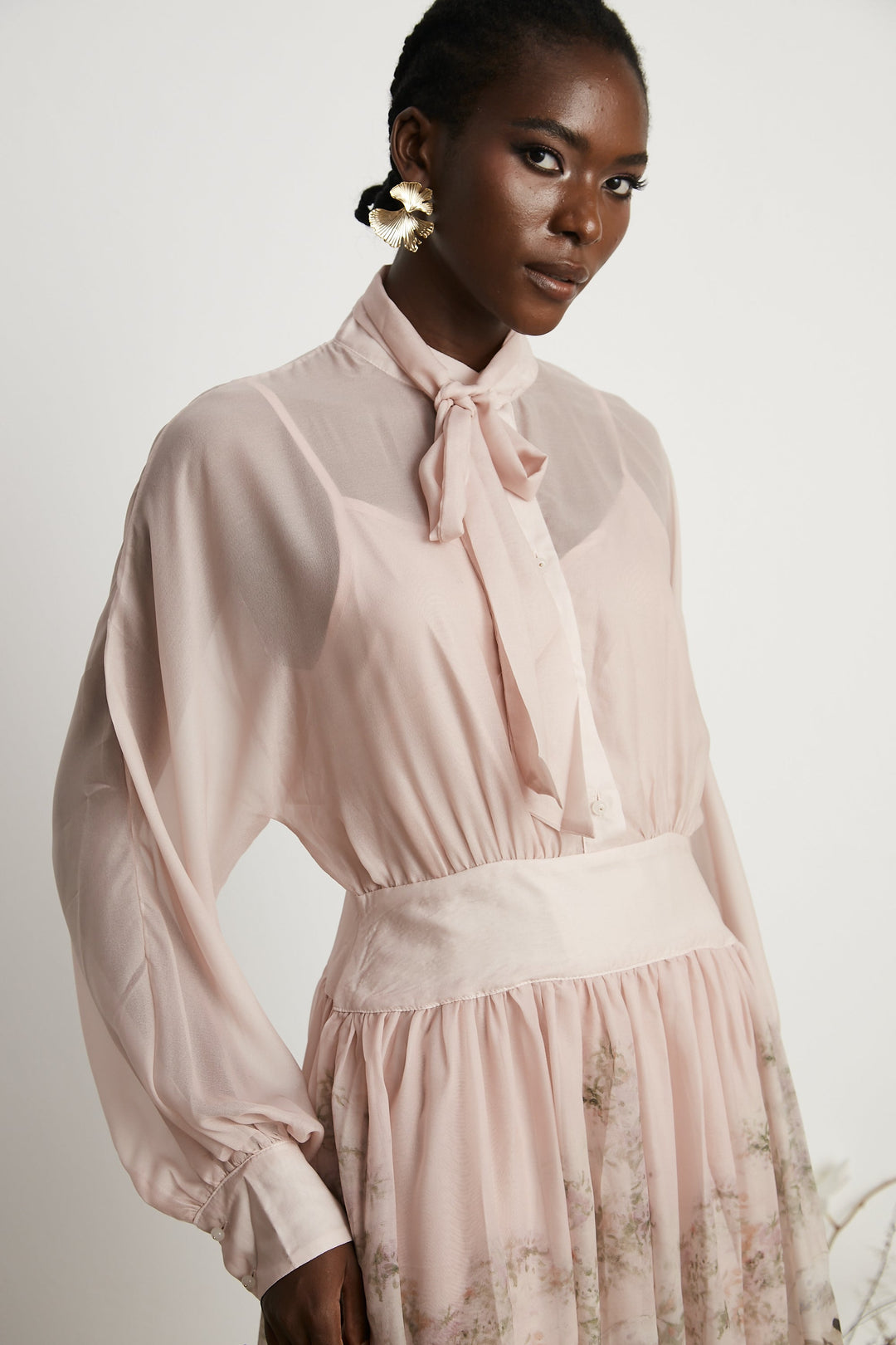Levoire | Impression Naturelle Robe Midi