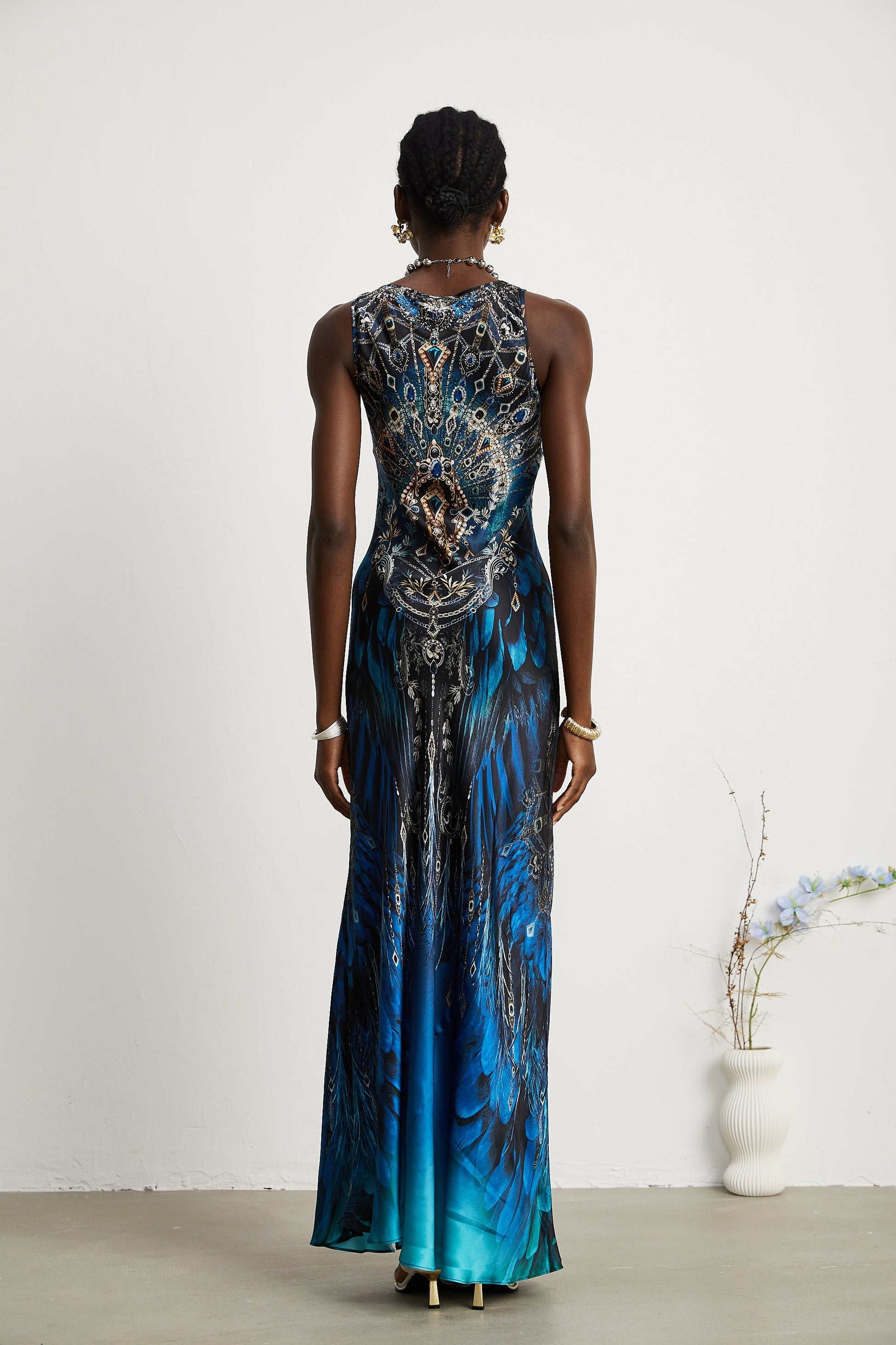 Levoire | Robe Maxi À Imprimé Graphique