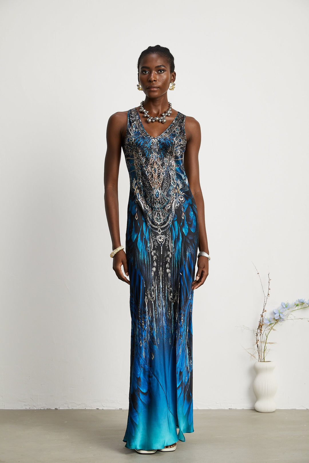 Levoire | Robe Maxi À Imprimé Graphique