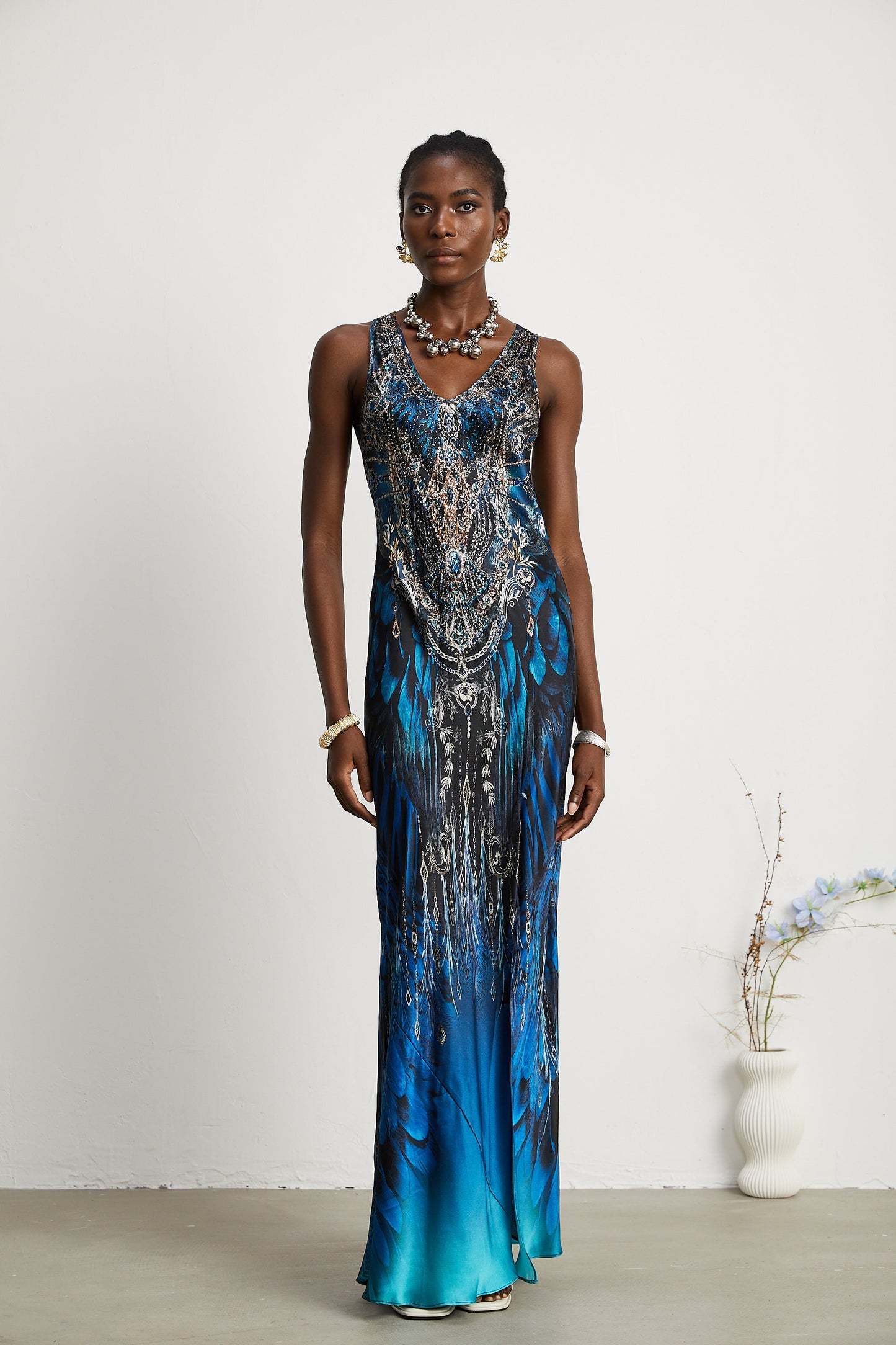 Levoire | Robe Maxi À Imprimé Graphique