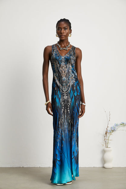 Levoire | Robe Maxi À Imprimé Graphique