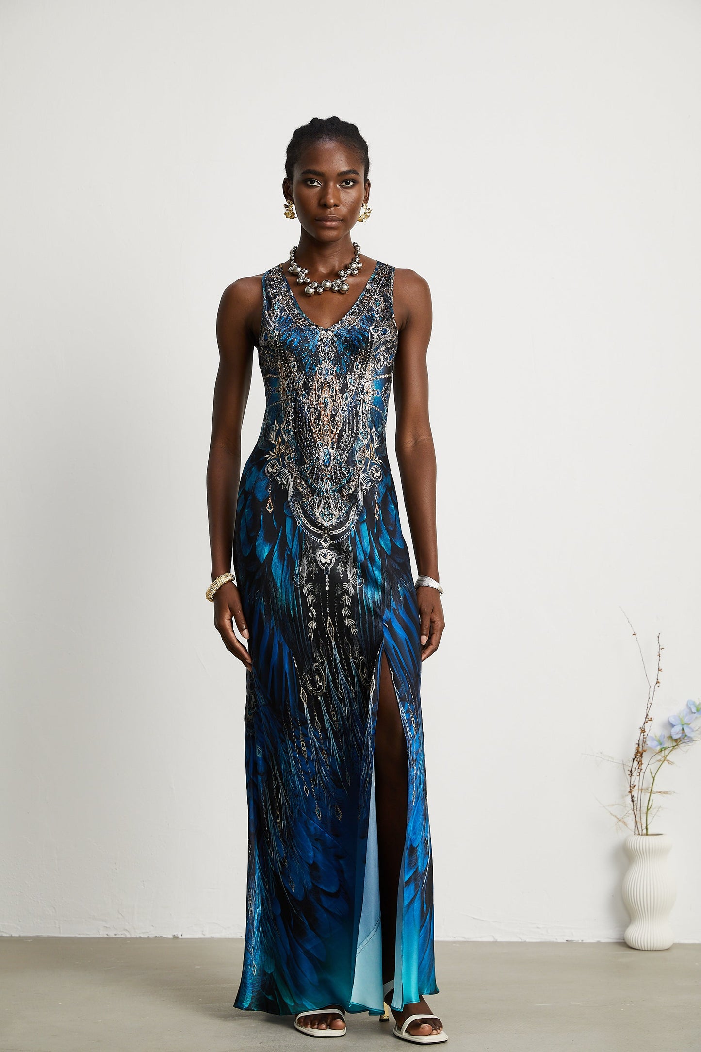 Levoire | Robe Maxi À Imprimé Graphique