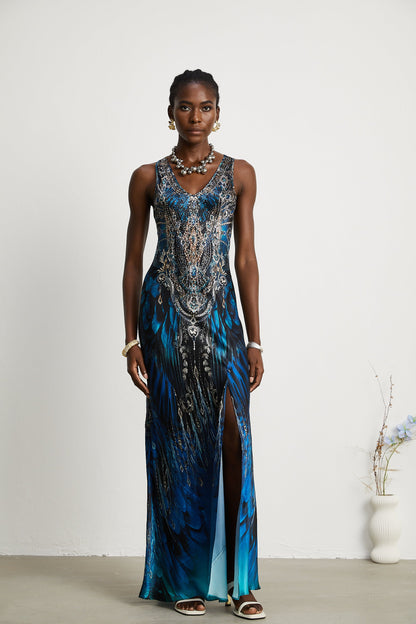 Levoire | Robe Maxi À Imprimé Graphique