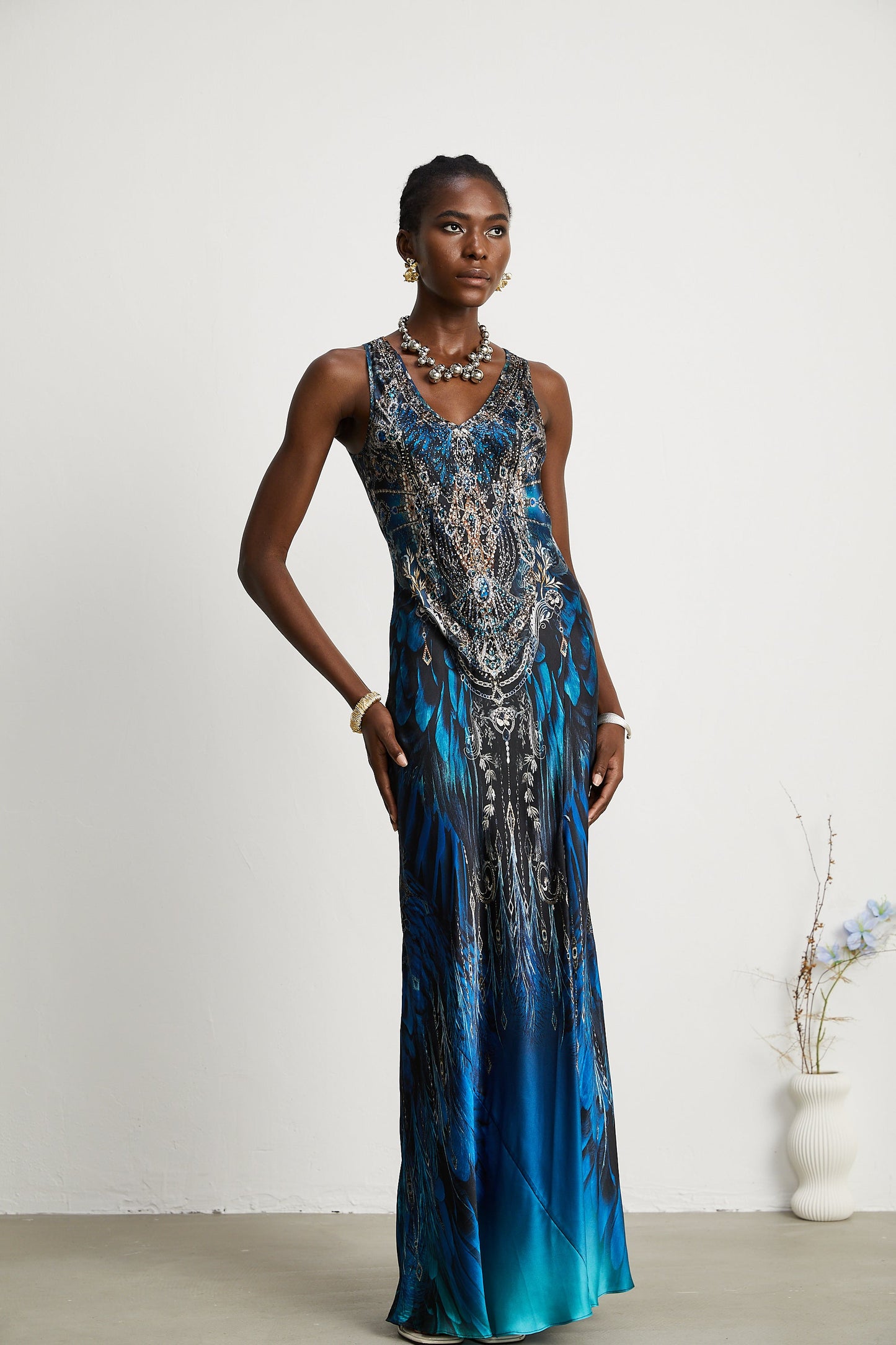 Levoire | Robe Maxi À Imprimé Graphique