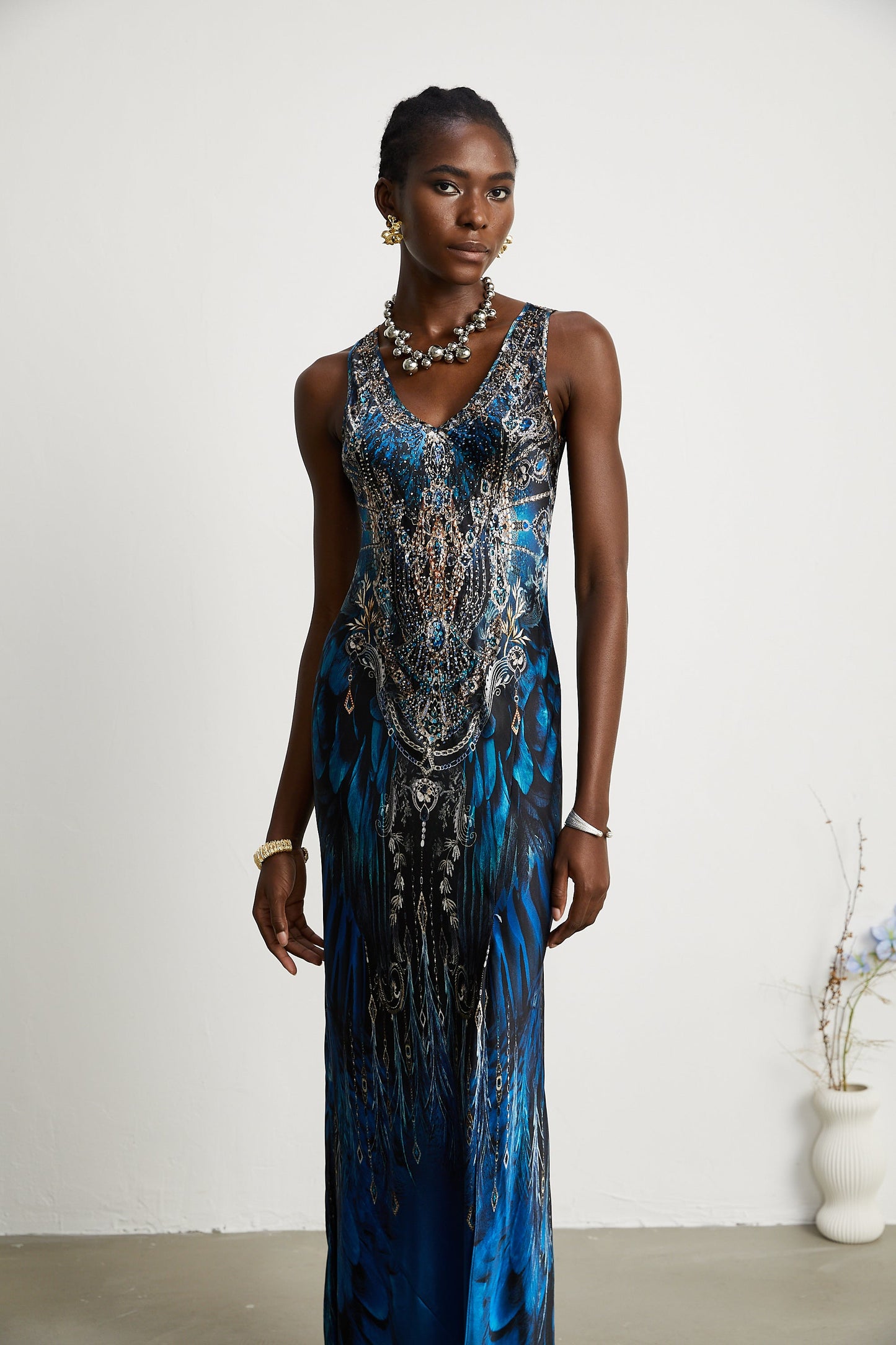 Levoire | Robe Maxi À Imprimé Graphique