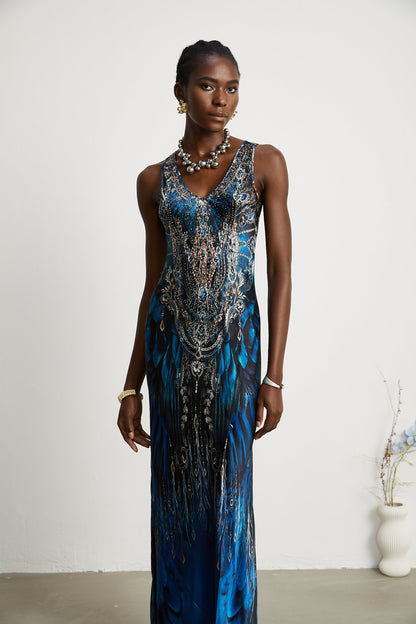 Levoire | Robe Maxi À Imprimé Graphique