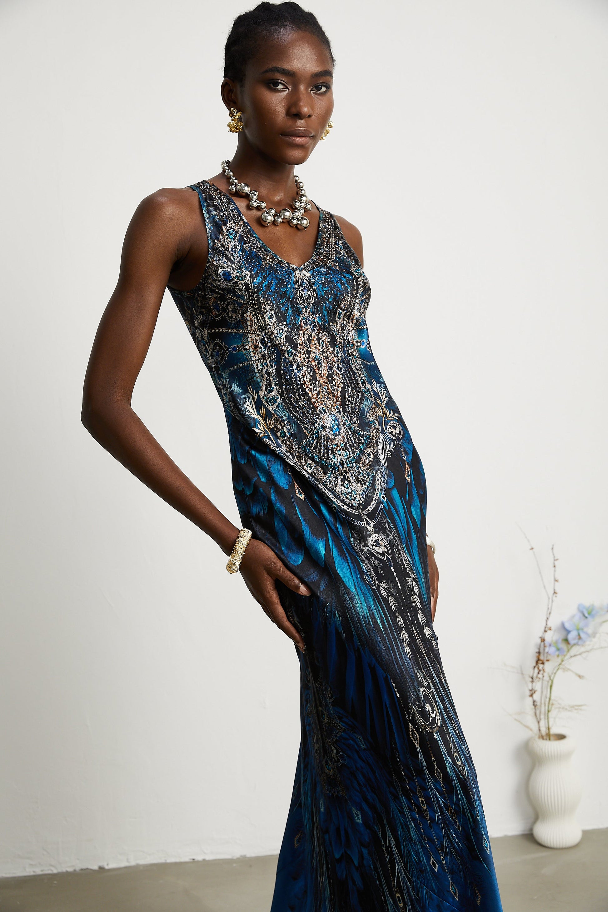 Levoire | Robe Maxi À Imprimé Graphique