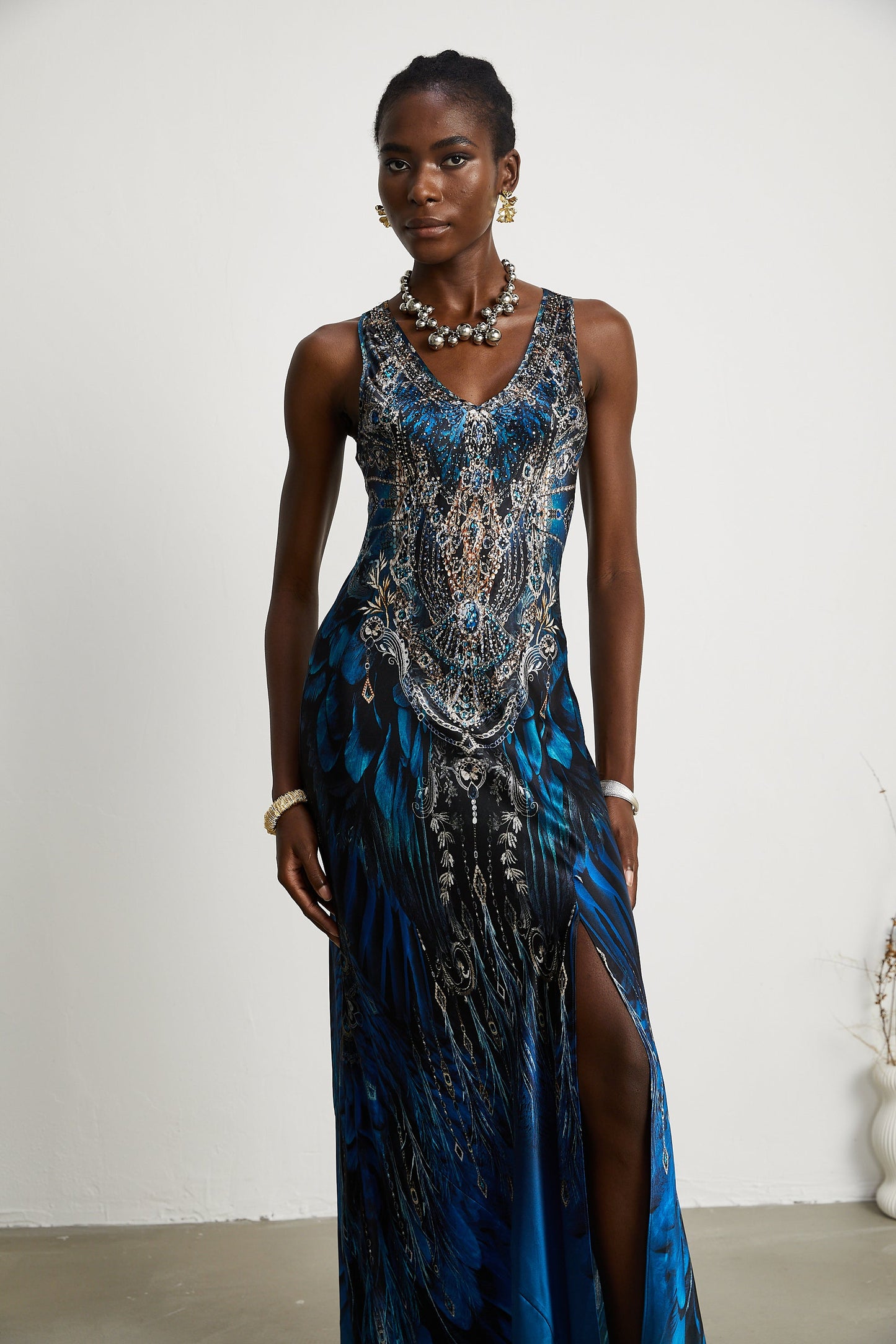 Levoire | Robe Maxi À Imprimé Graphique