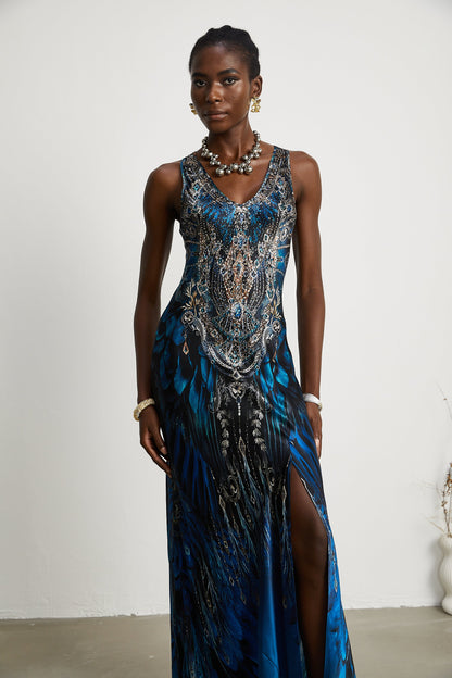 Levoire | Robe Maxi À Imprimé Graphique