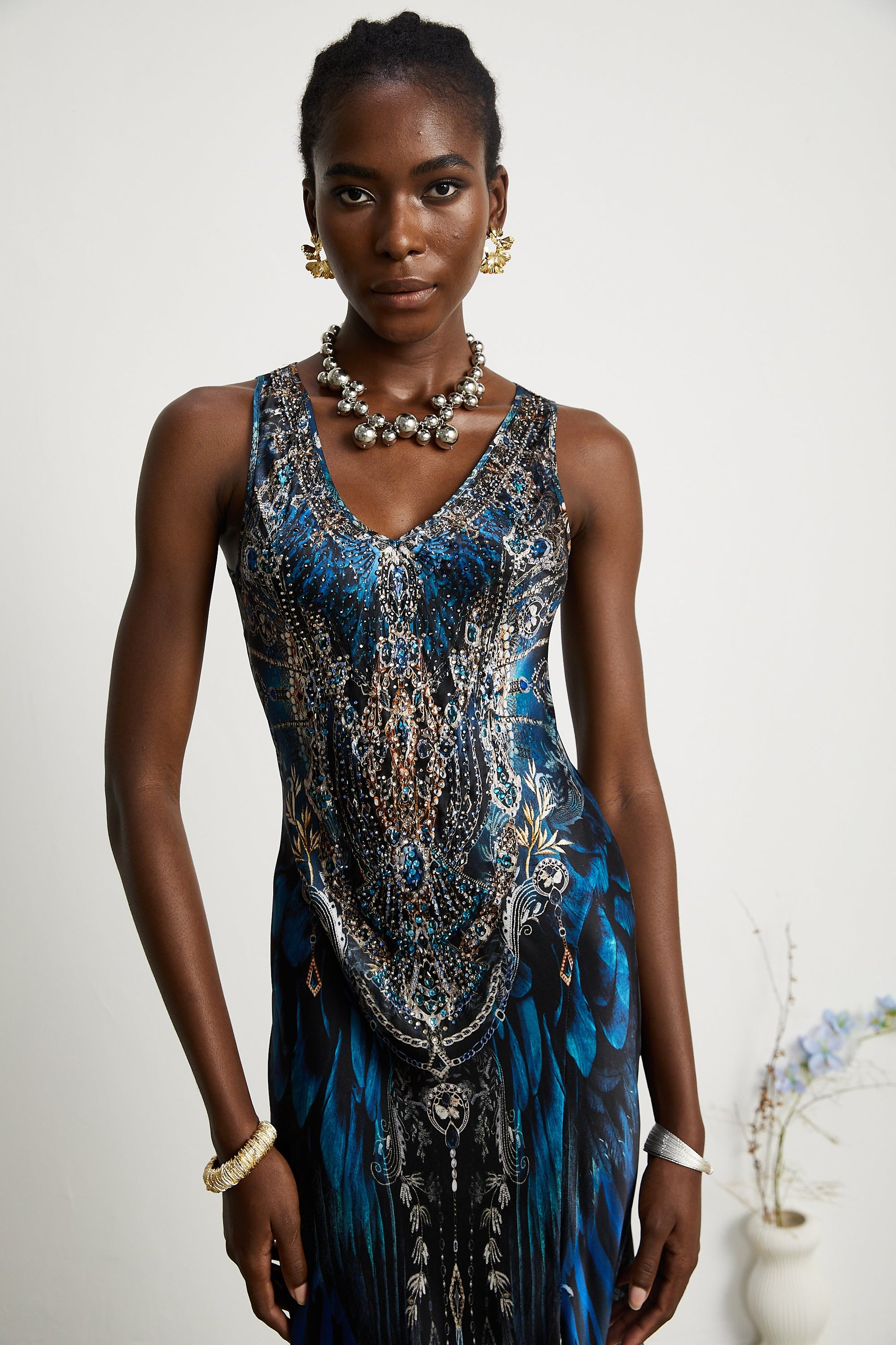 Levoire | Robe Maxi À Imprimé Graphique