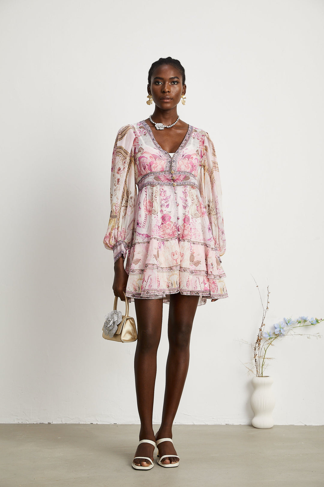 Levoire | Robe Mini Lagdelt Imprimé Floral
