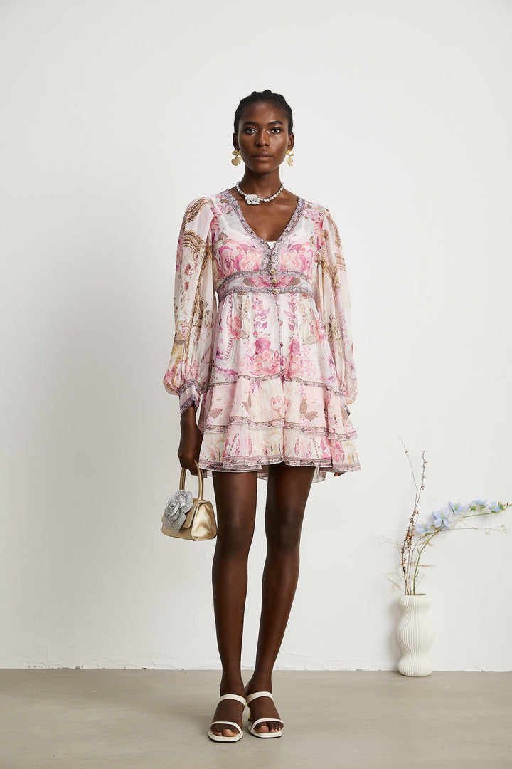 Levoire | Robe Mini Lagdelt Imprimé Floral