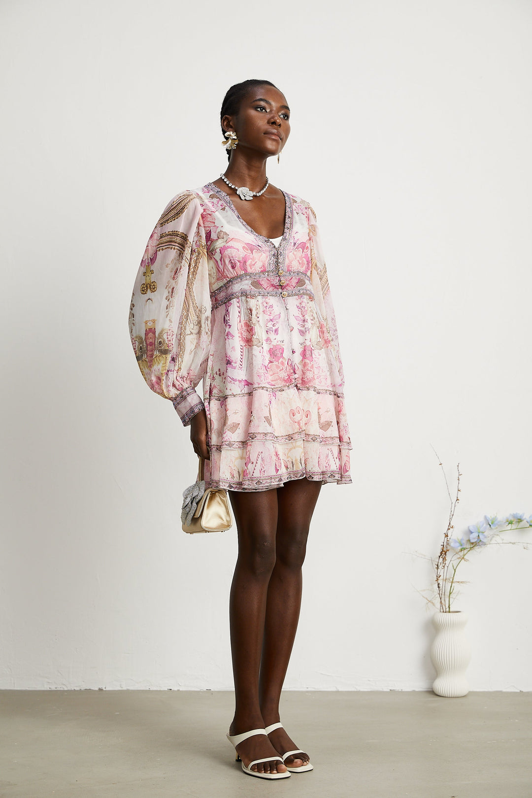Levoire | Robe Mini Lagdelt Imprimé Floral