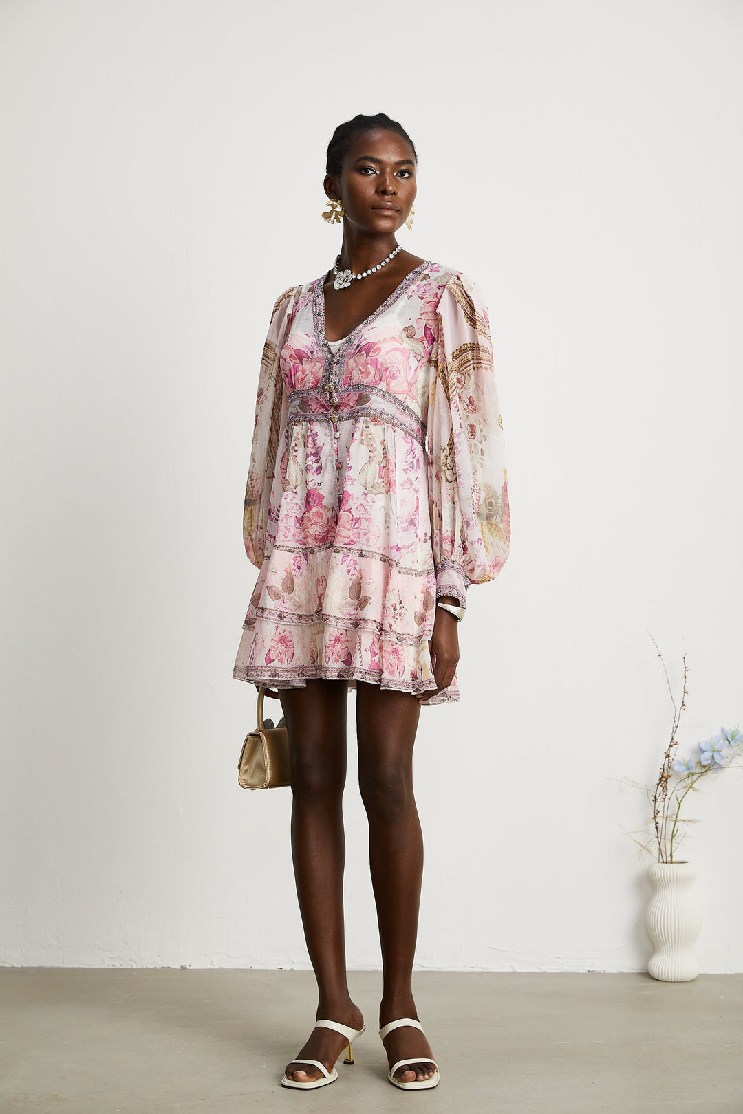 Levoire | Robe Mini Lagdelt Imprimé Floral