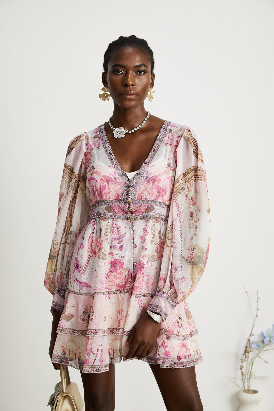 Levoire | Robe Mini Lagdelt Imprimé Floral