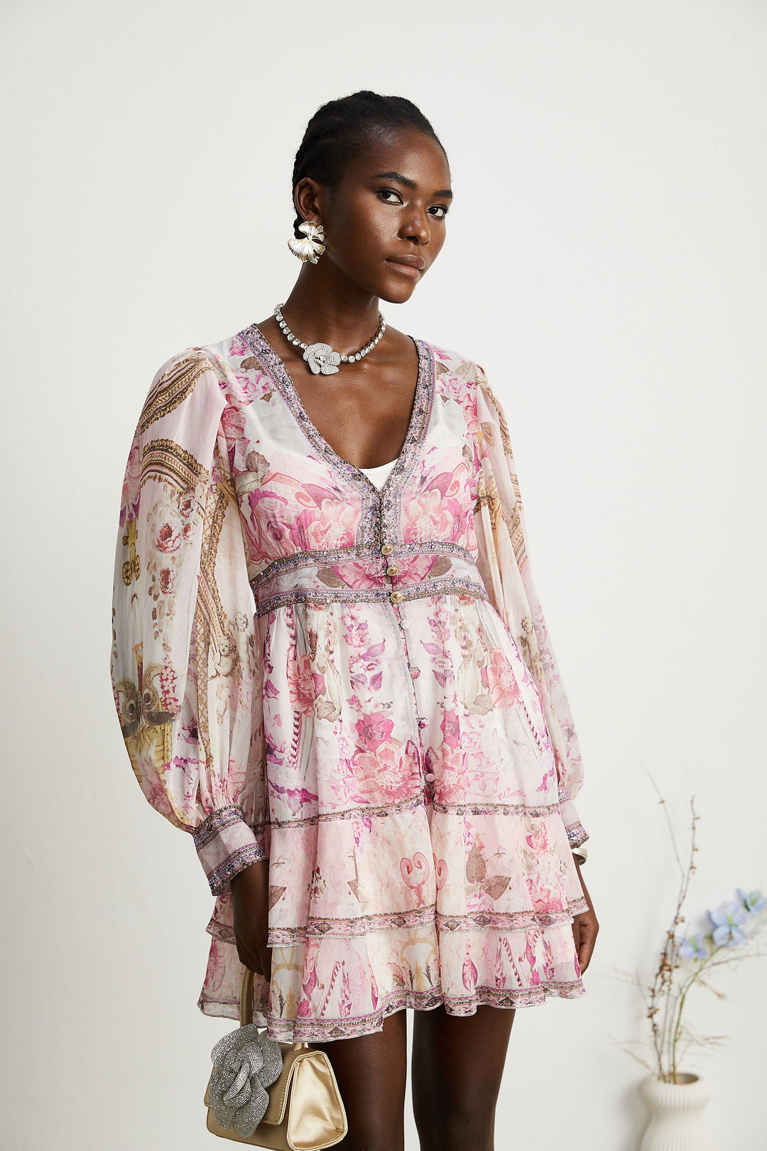 Levoire | Robe Mini Lagdelt Imprimé Floral
