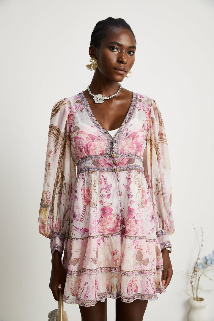 Levoire | Robe Mini Lagdelt Imprimé Floral