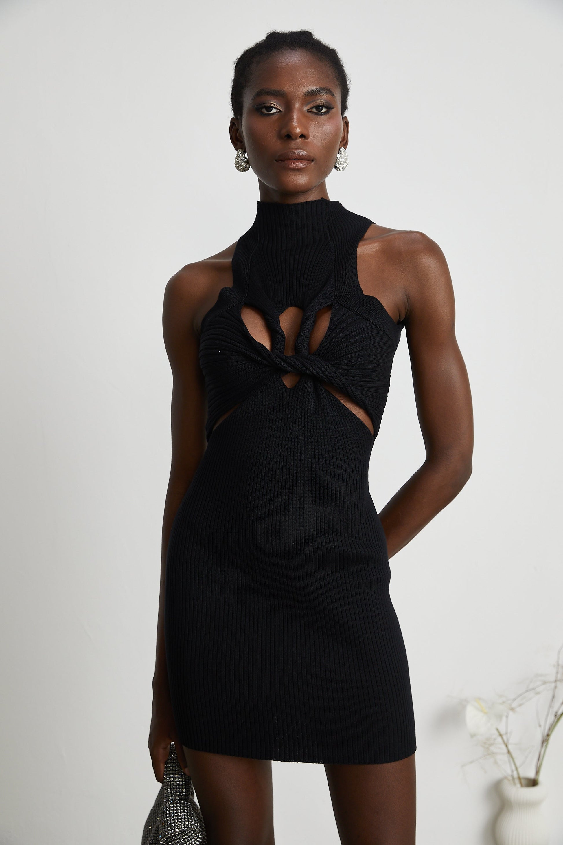 Levoire | Robe Mini Détail Twist Découpé