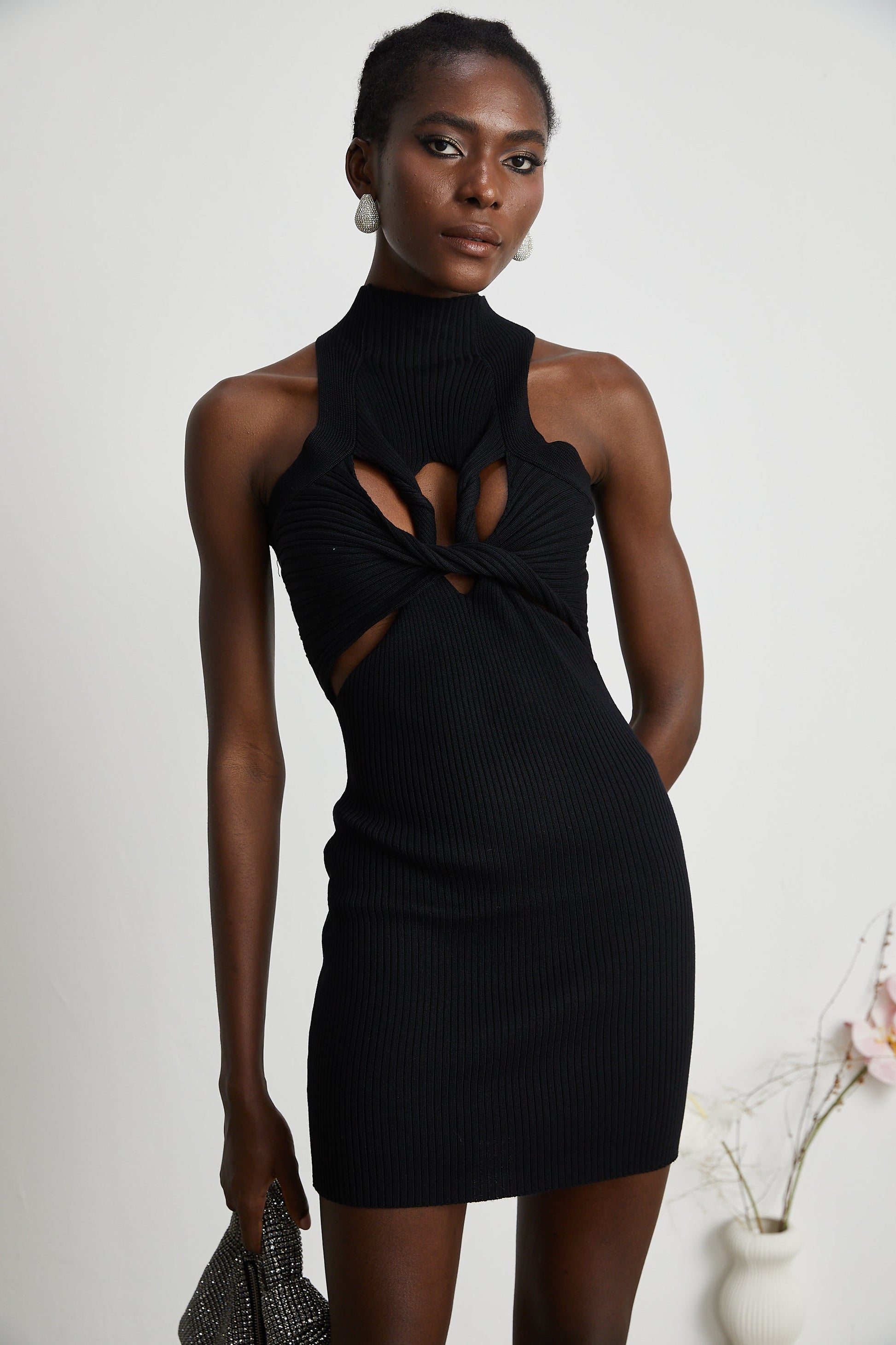 Levoire | Robe Mini Détail Twist Découpé