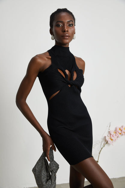 Levoire | Robe Mini Détail Twist Découpé