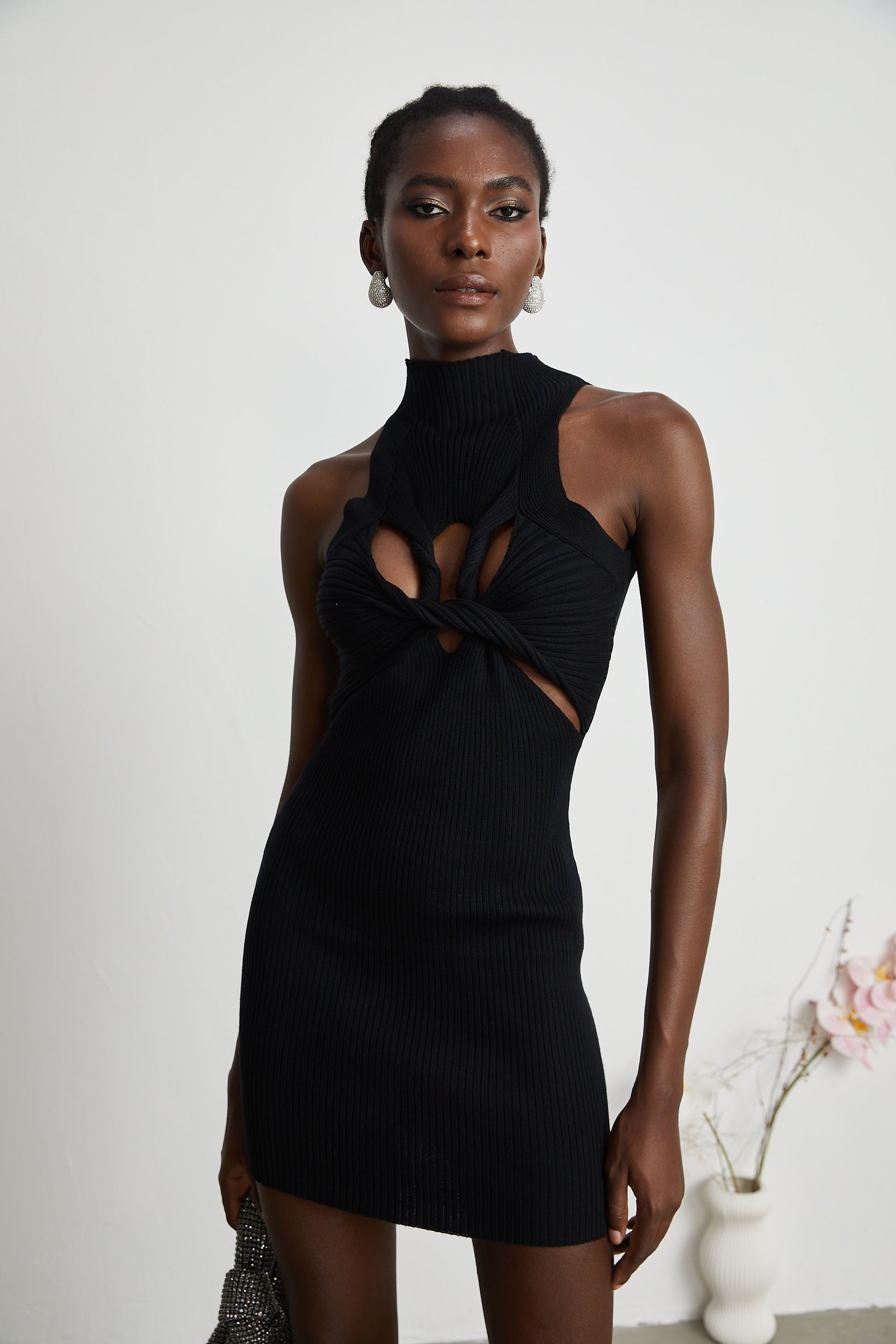 Levoire | Robe Mini Détail Twist Découpé