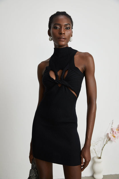 Levoire | Robe Mini Détail Twist Découpé