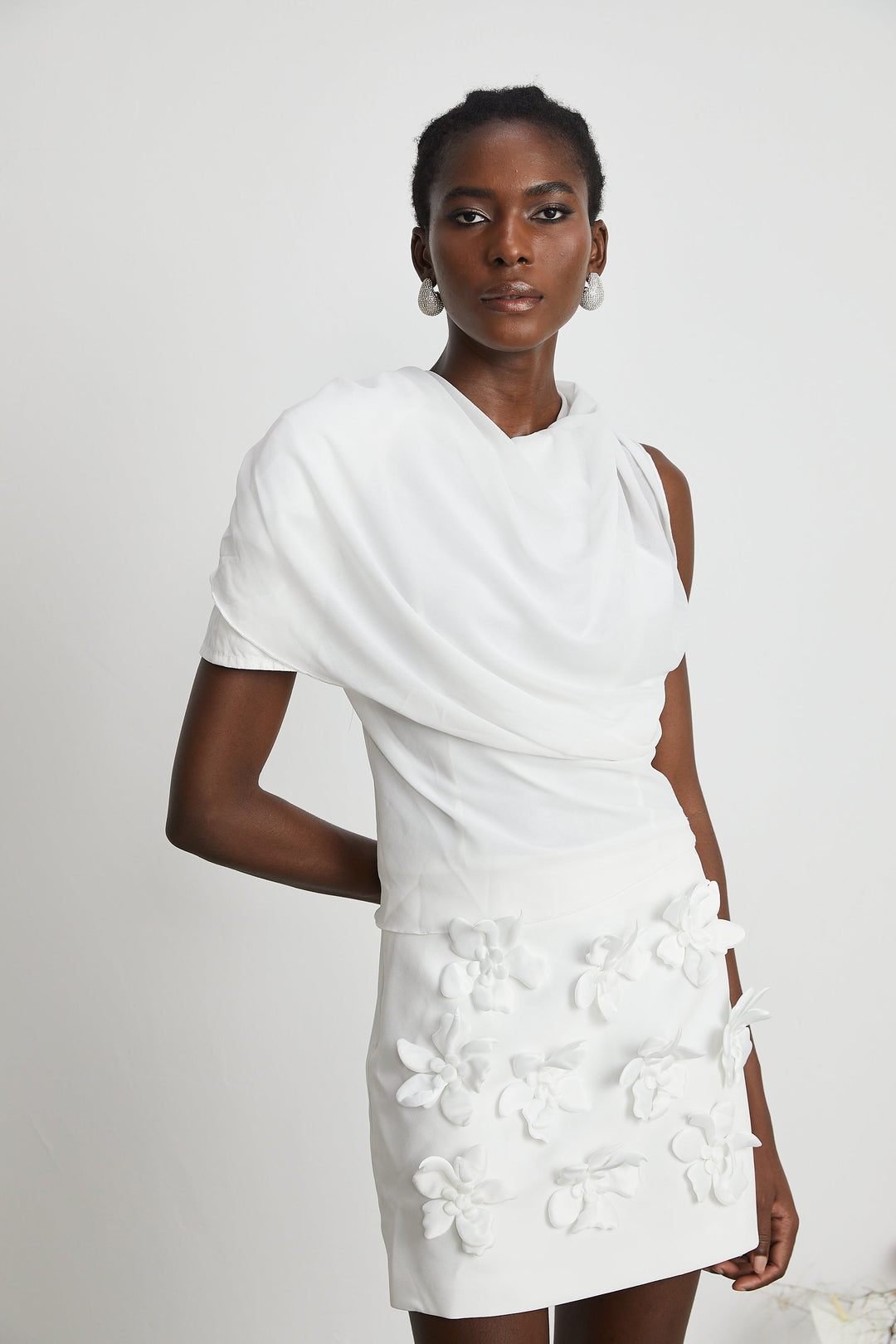 Levoire | Blouse En Chiffon Blanche