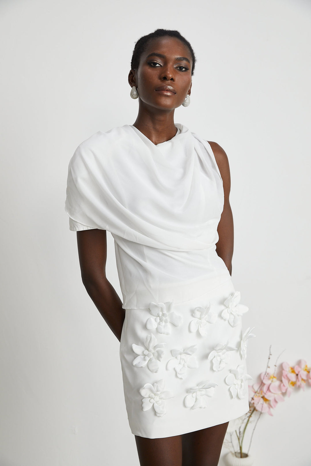 Levoire | Blouse En Chiffon Blanche