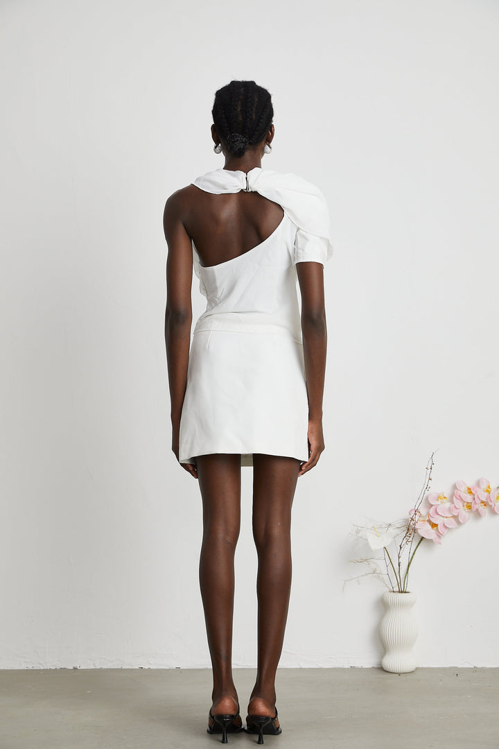 Levoire | Blouse En Chiffon Blanche