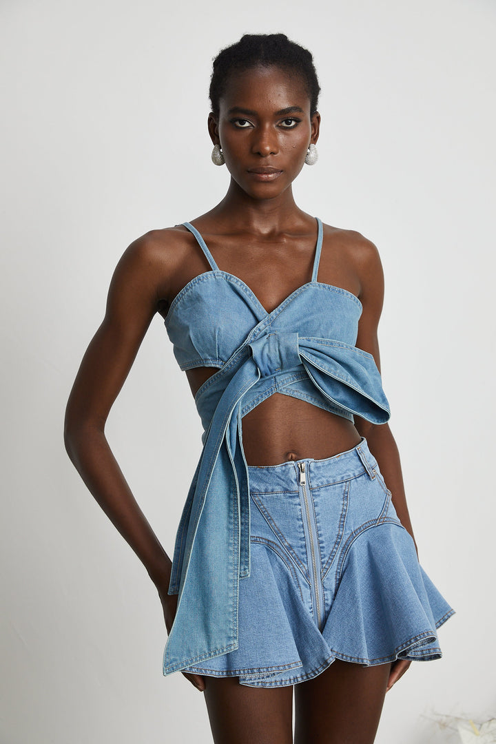 Levoire | Détail Arc Top En Denim