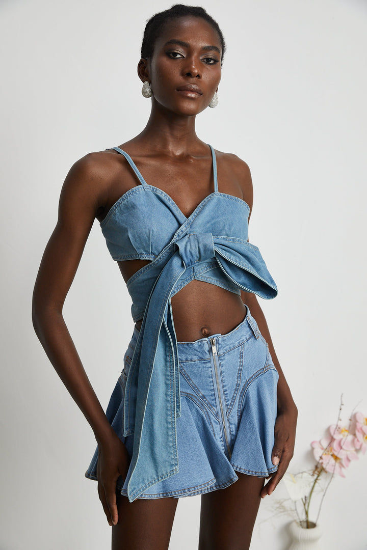 Levoire | Détail Arc Top En Denim