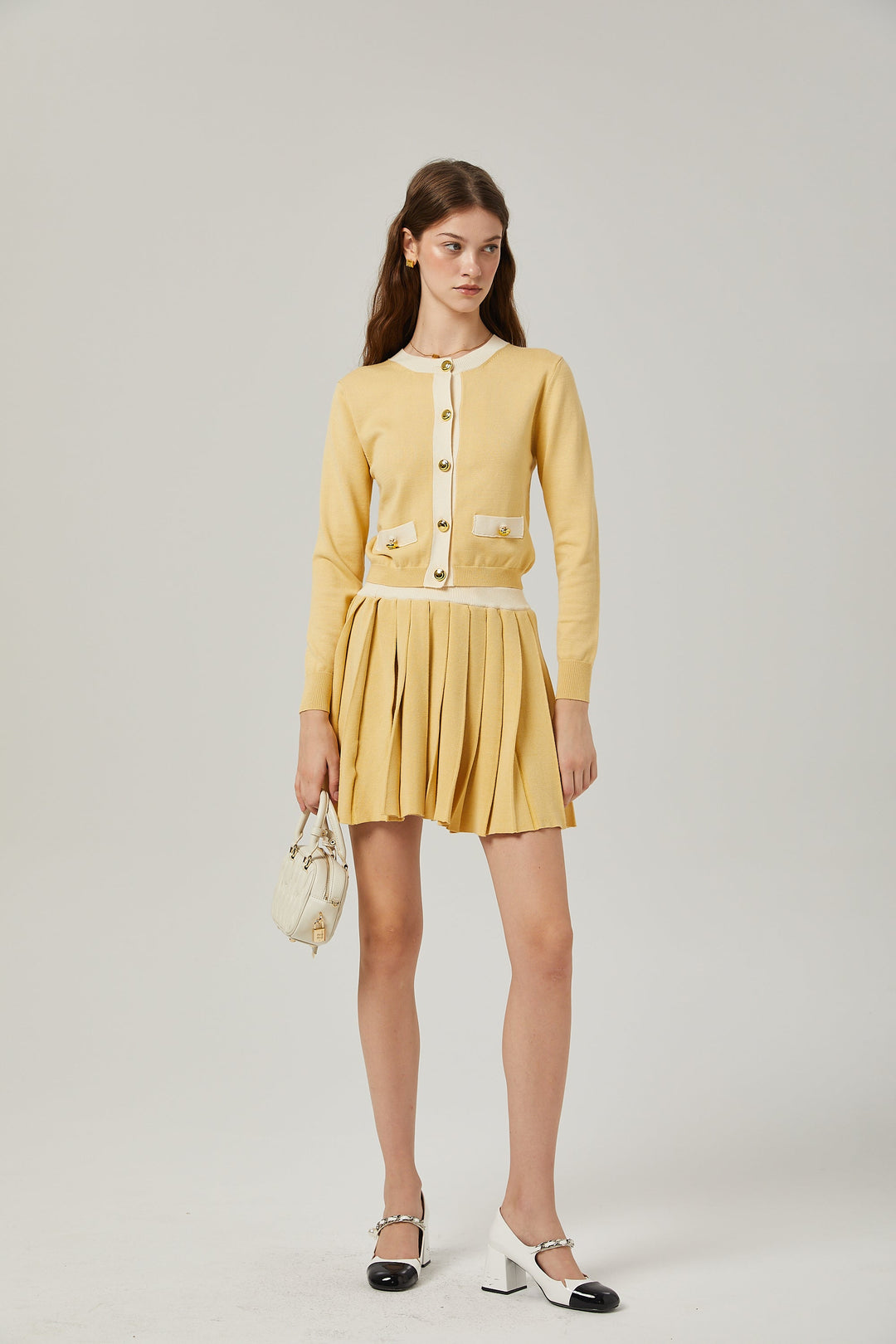 Levoire | Pull En Laine Et Jupe Ensemble Assorti