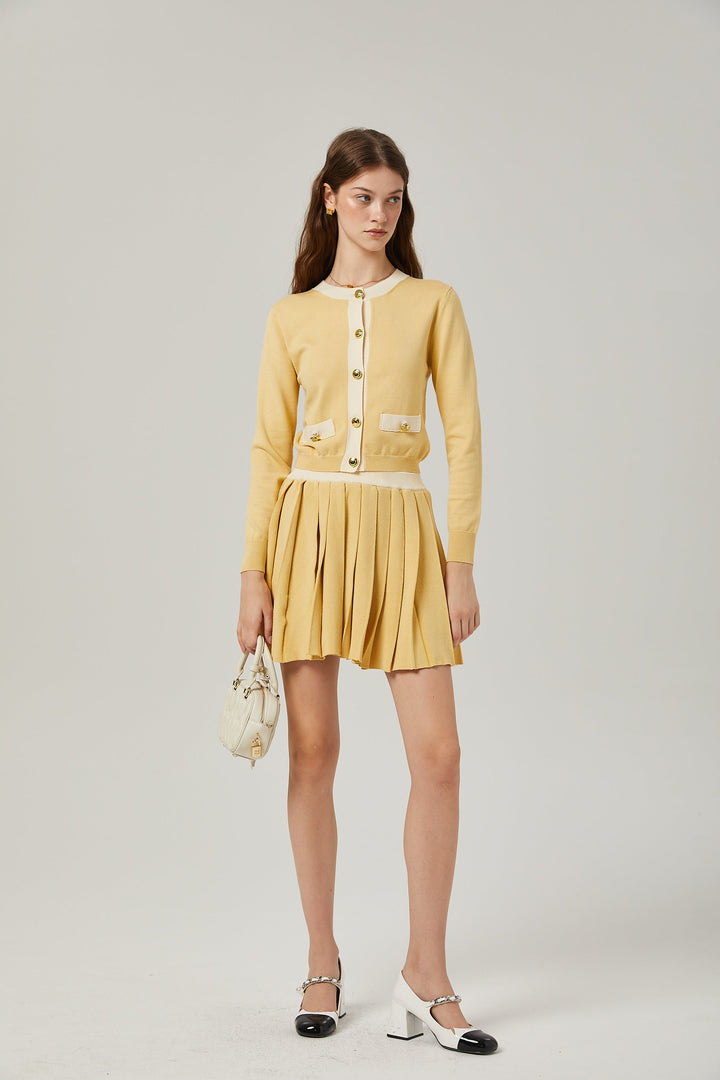 Levoire | Pull En Laine Et Jupe Ensemble Assorti