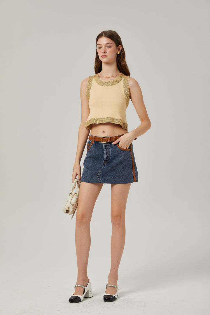 Levoire | Pull En Laine Avec Perles