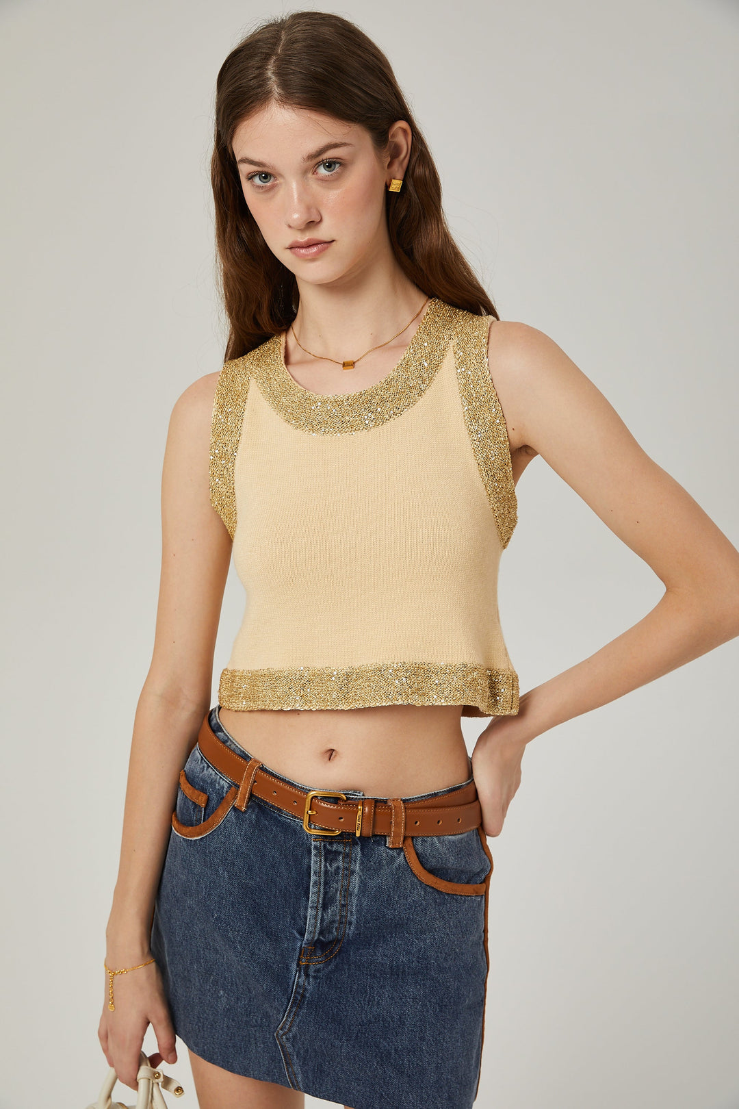 Levoire | Pull En Laine Avec Perles
