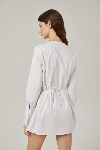 Levoire | Robe Chemise À Détail Plissé