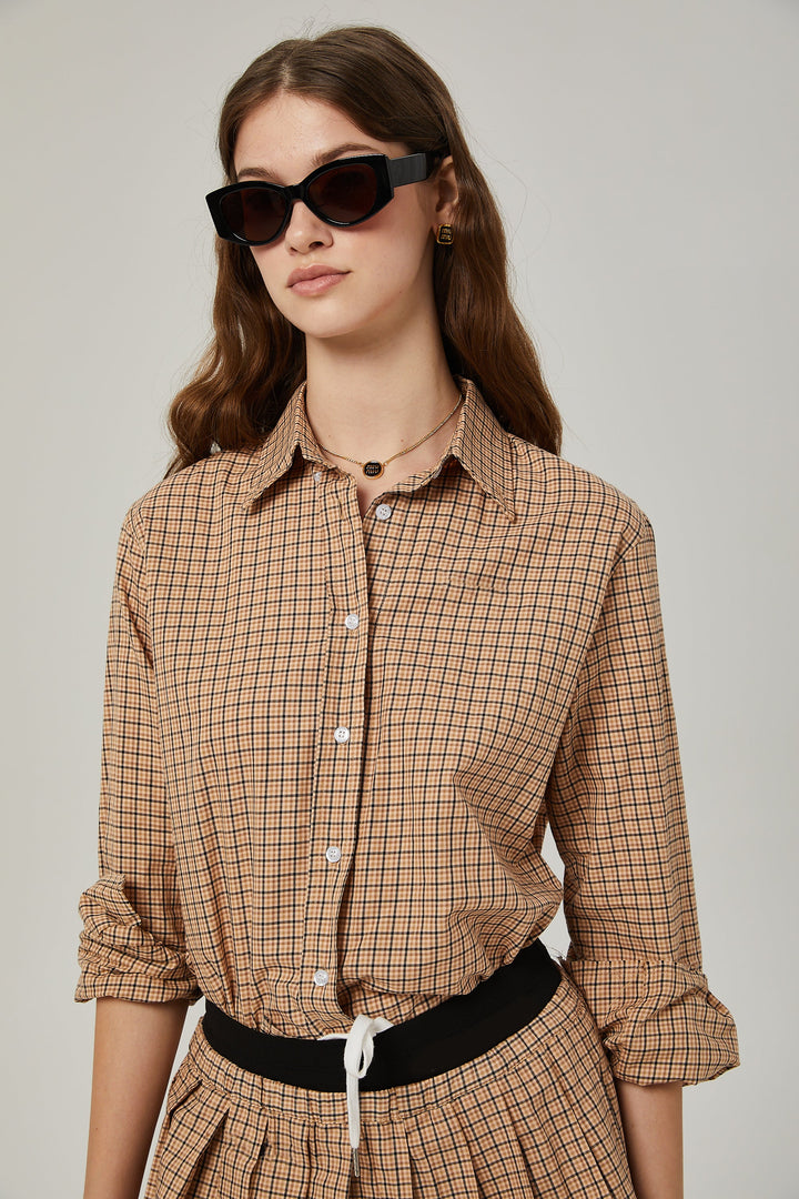 Levoire | Chemise À Motifs À Carreaux