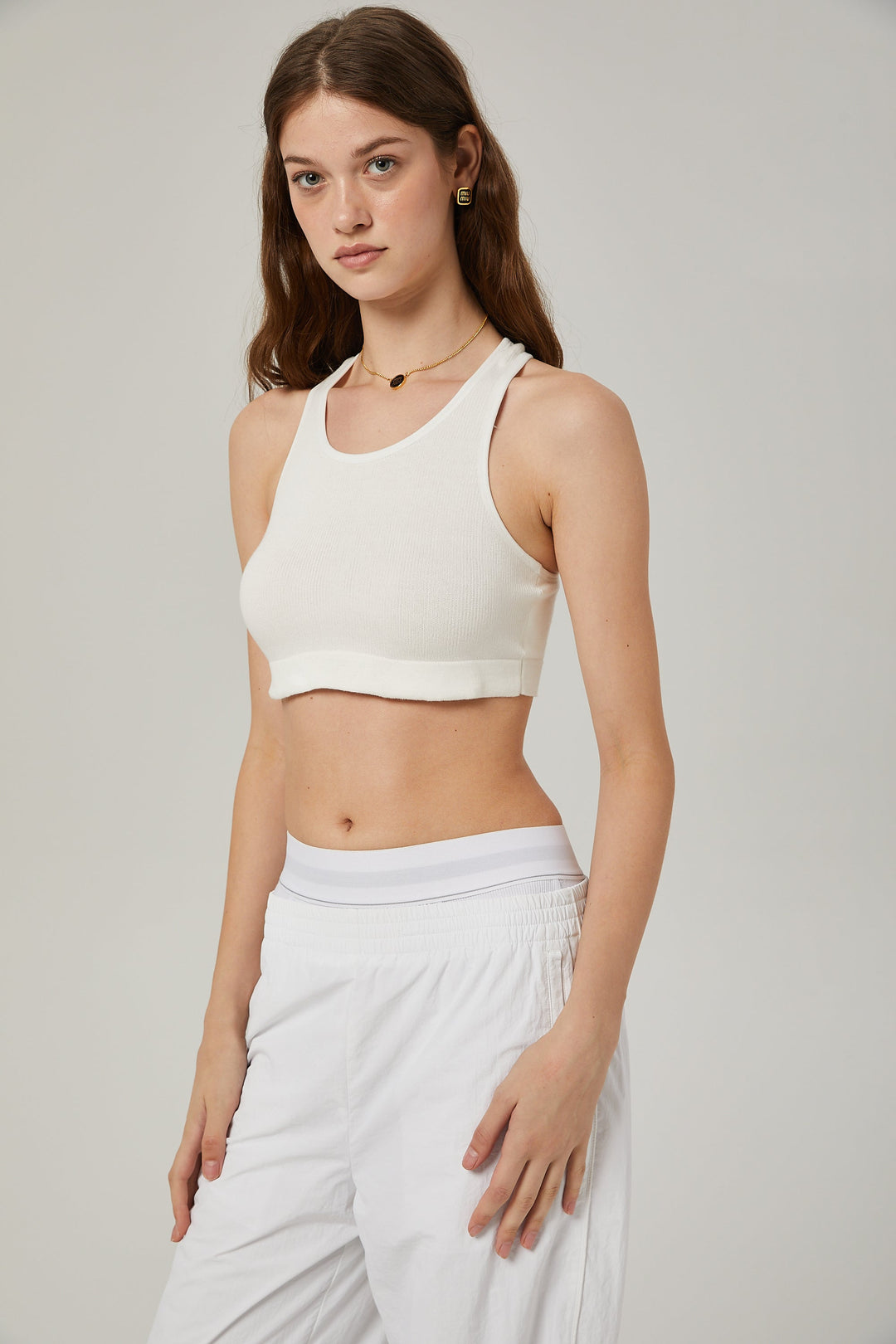Levoire | Top Court En Coton Sans Couture