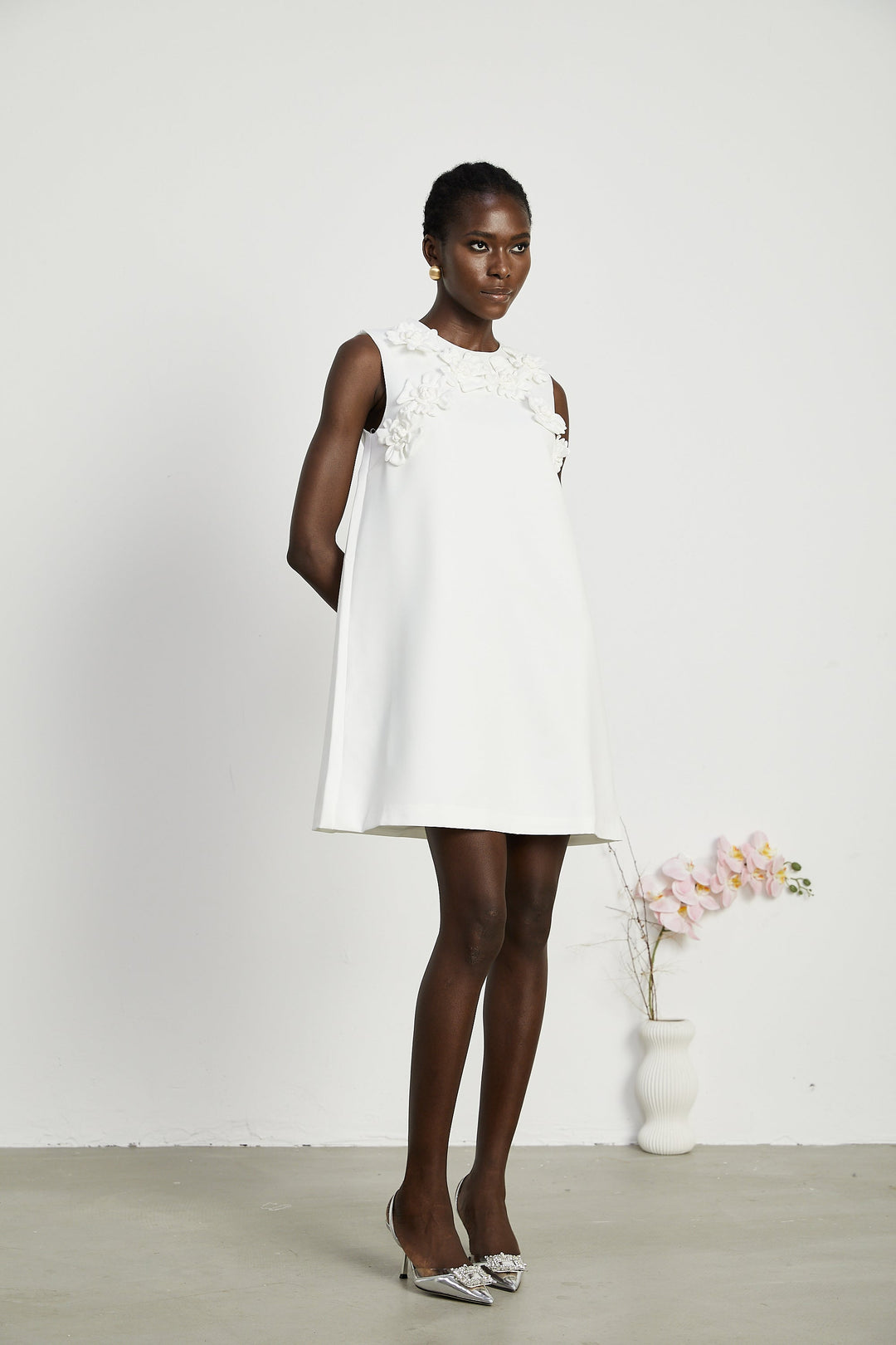 Levoire | Robe Mini Fleurs En Plastique