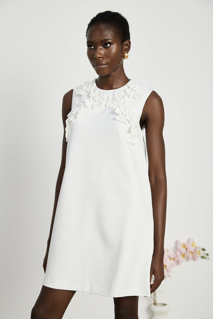 Levoire | Robe Mini Fleurs En Plastique
