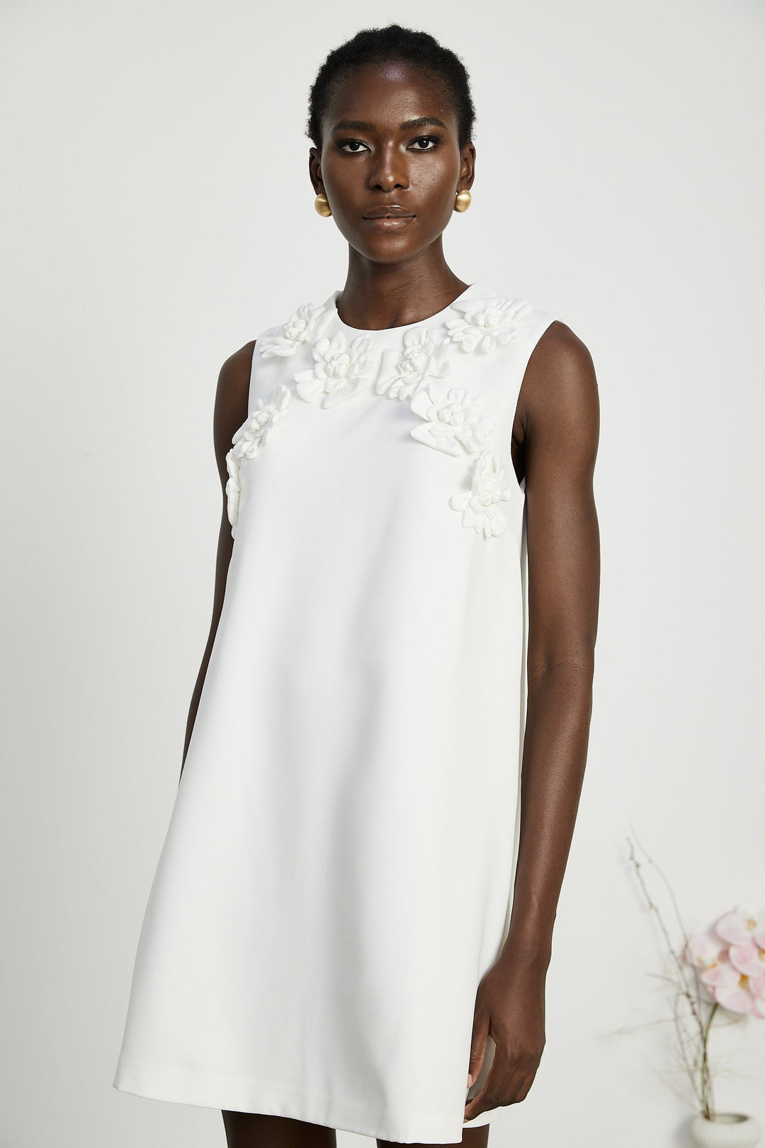 Levoire | Robe Mini Fleurs En Plastique